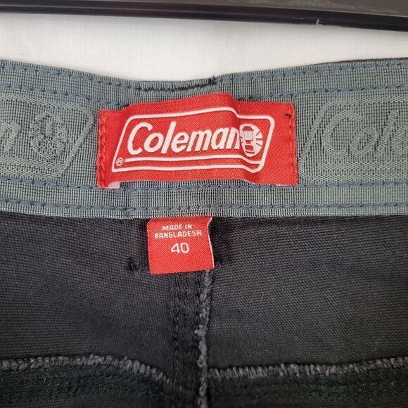 Coleman Stretch Tear Resistant Utility Shorts Waist Size 40 - Picture 6 of 8